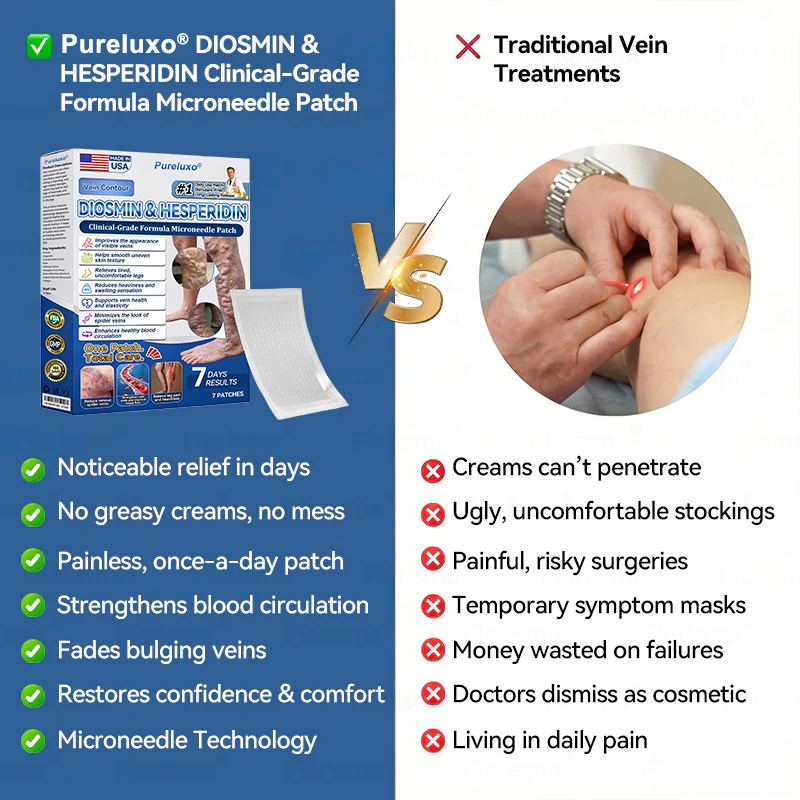 𝐏𝐮𝐫𝐞𝐥𝐮𝐱𝐨® 𝗩𝗲𝒊𝒏 𝐂𝒐𝒏𝘁𝗼𝐮𝐫 𝐌𝐢𝐜𝐫𝐨𝒏𝒆𝒆𝒅𝗹𝗲 𝑷𝒂𝒕𝐜𝐡 (𝐉𝐮𝐬𝐭 𝐎𝐧𝐜𝐞 𝐀 𝐃𝐚𝐲, 𝐒𝐞𝐞 𝐑𝐞𝐬𝐮𝐥𝐭𝐬 𝐈𝐧 𝟕 𝐃𝐚𝐲𝐬) — 👩‍⚕️🏆 𝐒𝐮𝐢𝐭𝐚𝐛𝐥𝐞 𝐅𝐨𝐫 𝐕𝐚𝐫𝐢𝐜𝐨𝐬𝐞 𝐕𝐞𝐢𝐧𝐬 𝐀𝐧𝐝 𝐒𝐩𝐢𝐝𝐞𝐫 𝐕𝐞𝐢𝐧𝐬, 𝐑𝐞𝐥𝐢𝐞𝐯𝐞𝐬 𝐇𝐞𝐚𝐯𝐲, 𝐓𝐢𝐫𝐞𝐝 𝐋𝐞𝐠🛒