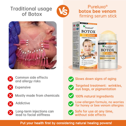 Made and Shipped from UK✨Pureluxo® Botox Bee Venom Firming Serum Stick(🔥LAST DAY 70% OFF) 🛒