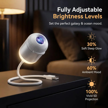 🌌BVJ® 5D Night Light Projector —⭐ Smart Dynamic Lighting for Bedrooms & Kids’ Rooms💖