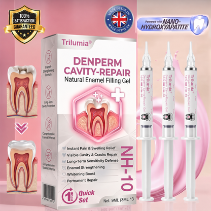 👨‍⚕️ Official Store ✨ Trilumia® DenPerm 🦷 Cavity-Repair Natural Enamel Filling Gel 🍀